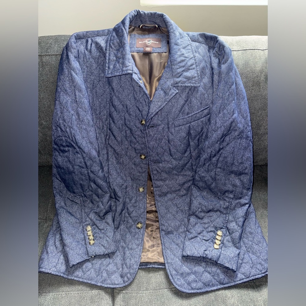 Black Brown 1826 Blue and Brown Blazer